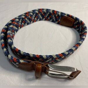 Peter Millar Cotton Melange Braided Belt
